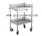 JY-A5 不銹鋼治療車帶抽屜（豪華、普通B型）